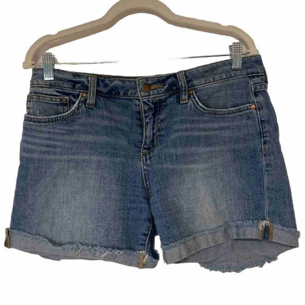 Joe’s Jeans Women Size 28/6 Rolled Short Medium Wash Pockets